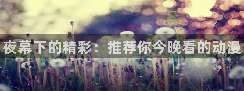omofun网页版下载：夜幕下的精彩：推荐你今晚看的动漫