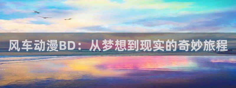 omofun动漫免费看：风车动漫BD：从梦想到现实的奇妙旅程